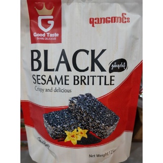 BLACK SESAME BRITTLE 125g