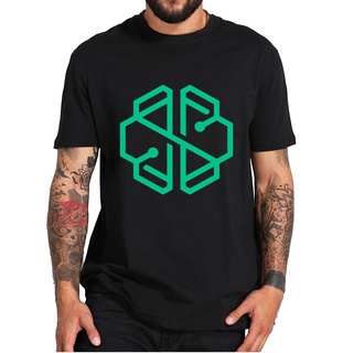 เสื้อยืดผ้าฝ้าย 100% พิมพ์ลายสกุลเงิน Crypto แนวตลก คลาสสิก ใส่สบาย ไซซ์ EU สําหรับผู้ชายS-5XL