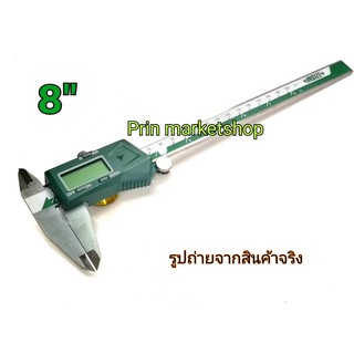 Insize เวอร์เนียดิจิตอล Digital Vernier Caliper 8"