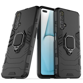 เคส Realme X50 5G ฮาร์ดเคสกันกระแทกเคสโทรศัพท์ Hybrid Armor Shockproof Ring Case Realme X50 5G Cover Stand