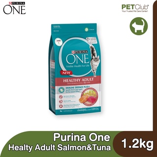 [Petclub] PURINA ONE Healthy Adult Salmon&amp;Tuna [1.2kg.]