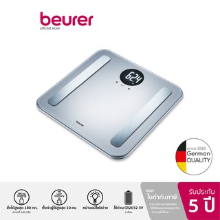 [รับประกัน 5 ปี] Beurer Diagnostic Bathroom Scale BF 198 เครื่องชั่งน้ำหนัก และวัดมวล รุ่น BF 198