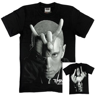 [2023]เสื้อยืดแขนสั้น พิมพ์ลาย EMINEM - FU shirt ( THE ROXX )