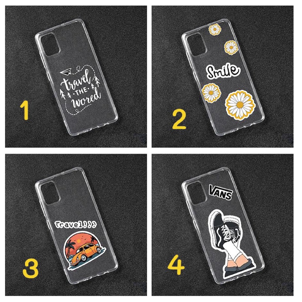 SamSung A22/A02s/A12/A11/A31/A51/A71/A70/Note 10 Lite/M51/J7 pro/J7 prime 3D เคสซิลิโคนพิมพ์ลาย