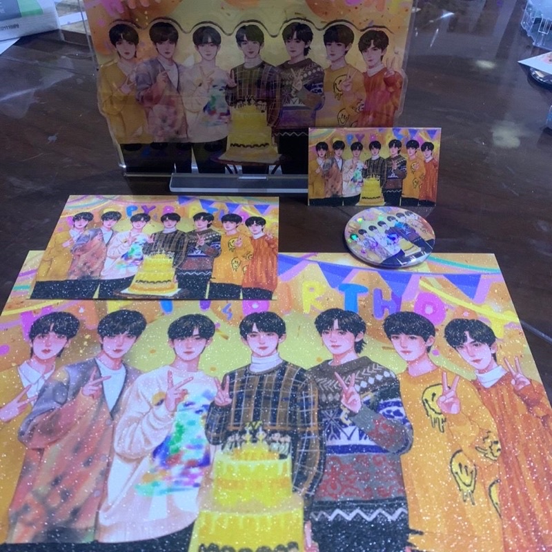 TNT Times Youth League ชุดครบรอบ 2 ปี Merchanted Standing Card Frame Collection