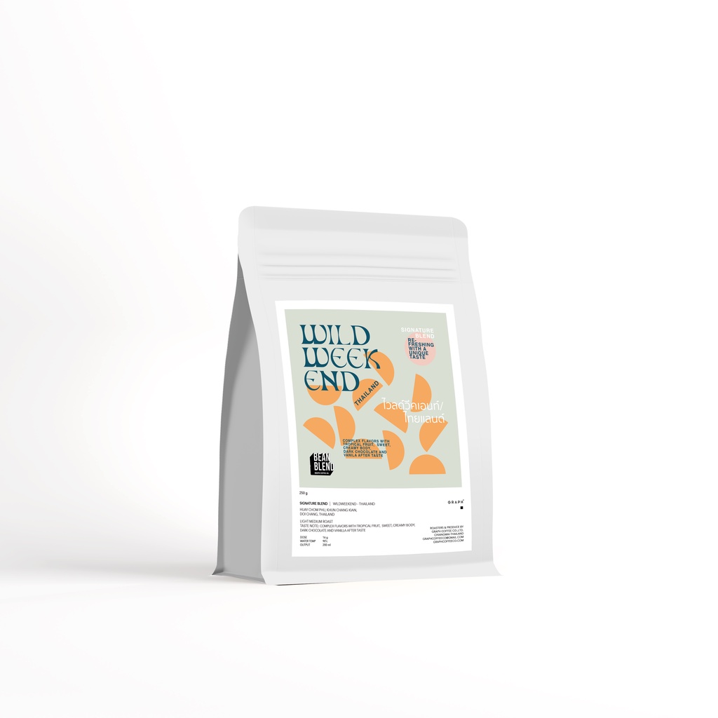 GRAPH | เมล็ดกาแฟ HOUSE BLEND - WILDWEEKEND