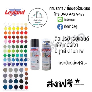 แหล่งขายและราคาสีสเปรย์พ่นรถยนต์ เรย์แลนด์ Leyland กระป๋อง49บาทอาจถูกใจคุณ