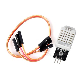 DHT22 Temperature and Humidity Sensor Module โมดูลวัดอุณหภูมิและความชื้น พร้อมสายไฟ