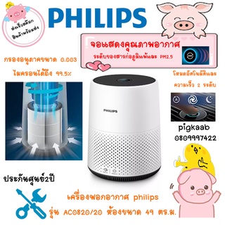 PHILIPS เครื่องฟอกอากาศ รุ่น AC0820/20  (16-49 ตร.ม.)