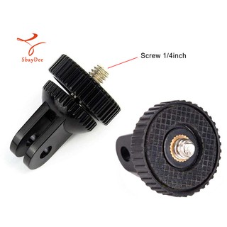 Screw Tripod Mount Adapter converter for GoPro Hero 11/10/9/8/76/5/4/3+/3 Camera Mount GoPro Accessories Camera