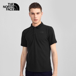 THE NORTH FACE M PLAITED CRAG POLO -AP -TNF BLACK เสื้อโปโล โปโล เสื้อผ้าผู้ชาย