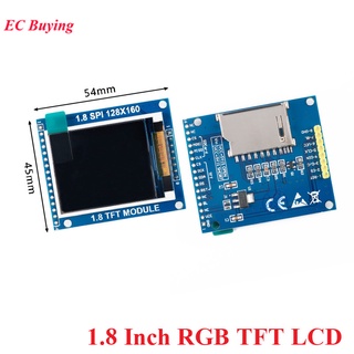 1.8&amp;quot; โมดูลพาวเวอร์ซัพพลาย 1.8 นิ้ว 128x160 SPI RGB TFT LCD 128*160 ST7735S 3.3V แบบเปลี่ยน สําหรับ Arduino DIY