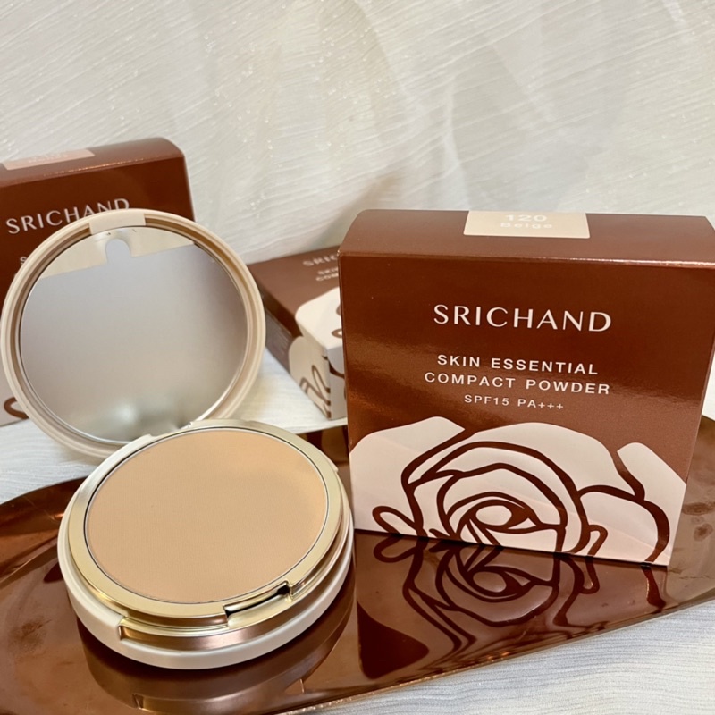 SRICHAND Skin Essential Compact Powder SPF15/PA+++ แป้งพัฟผสมรองพื้นศรีจันทร์