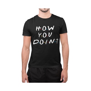 เสื้อยืด พิมพ์ลายทีวี How You Doing Friends No.1 สําหรับผู้ชาย