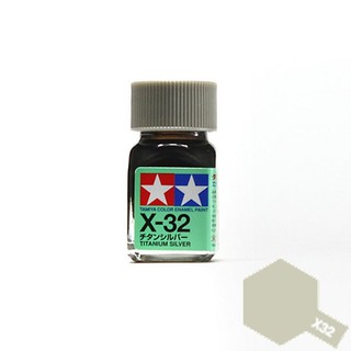 Tamiya Enamel Color X-32 (Titanium Silver)