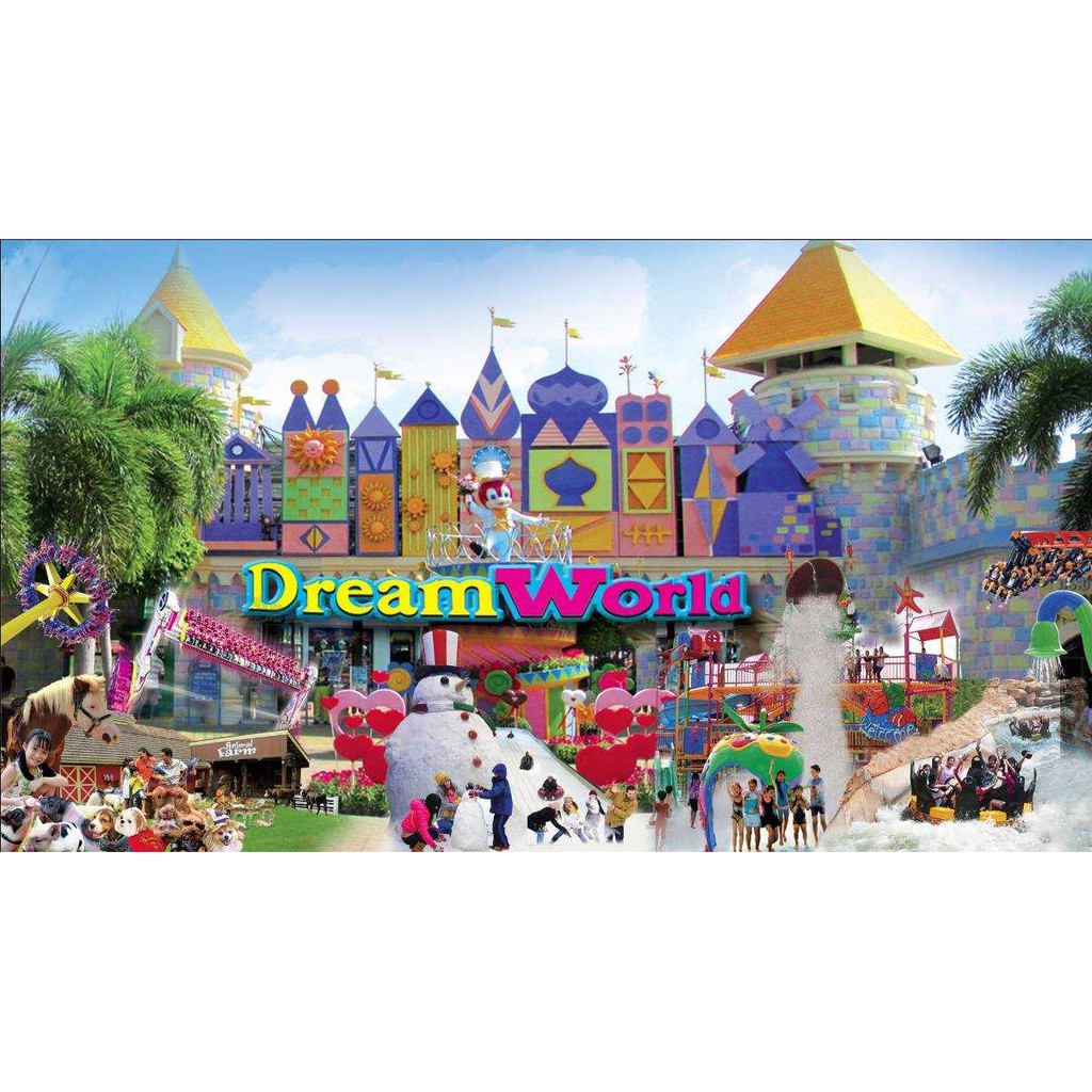 [Physical Ticket] บัตรสวนสนุกดรีมเวิลด์ Dream World