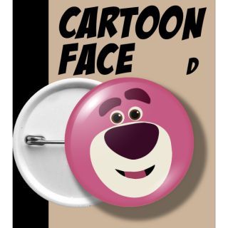 เข็มกลัด CARTOON FACE D