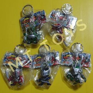 Figure Gashapon พวงกุญแจ Masked Rider Ryuki ครบชุด 5 แบบงาน ญี่ปุ่นแท้ ปี 2002