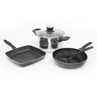 Seagull ชุดเครื่องครัว แฮปปี้ ไลฟ์ 5 ชิ้น Happy Life Cookware set