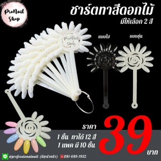 ชาร์ตทาสีดอกไม้ ชาร์ทาสีเล็บ.ชาร์ตทาสีใบพัด ชาร์ตทาสีเจล ชาร์ตมงกุฏ ชาร์ททาสี ชาร์จราคาถูก