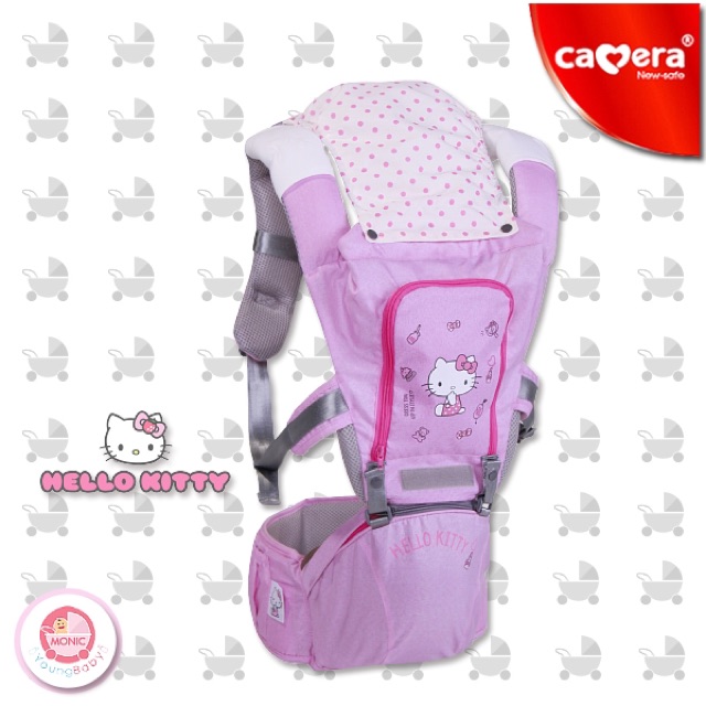 CAMERA เป้อุ้มเด็ก คาดเอว 033-035 HipSeat ลาย Kitty Camera Baby Carrier ลิขสิทธิ์แท้ Sanrio