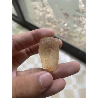 พลอยดิบแท้ ซิทริน(Citrine) น้ำหนัก 115.0กะรัต