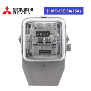 มิเตอร์วัดไฟฟ้า Mitsubishi MF-33E ขนาด 5A (15A) 220V