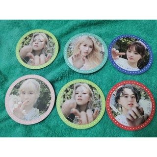 การ์ดกลมทไวซ์อัลบัม More&amp;More มินะ แชยอง โมโมะ จองยอน TWICE