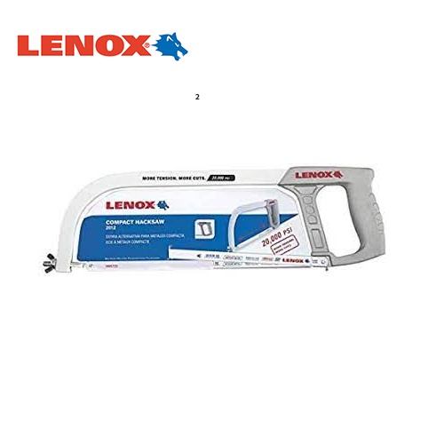 LENOX โครงเลื่อยตัดเหล็ก 12" T1805722 (20,000 PSI) Compact HackSaw Blade, 24 TPI