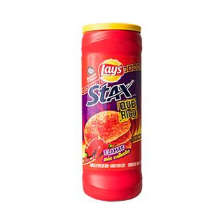 Lays Stax Flamas 5.5 Oz.  เลย์ สแต๊ค รสเผ็ด 5.5 ออนซ์