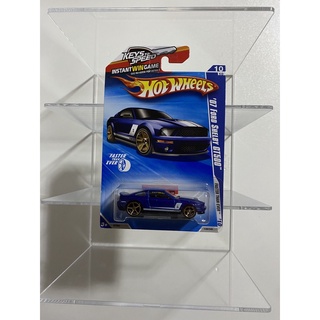 Hot wheels 07 FORD SHELBY GT500 2010 FASTER THAN EVER 10 OF 10 (Blue)