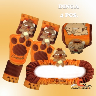 ลิขสิทธิ์แท้ 100% พร้อมส่ง! ชุดแต่งรถดิงก้า Dinga เซ็ทพิเศษ 4 ชิ้น