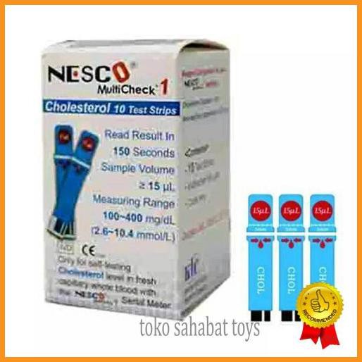 Refill Strip Nesco Cholesterol Refill Cholesterol Refil Gcu ooIK