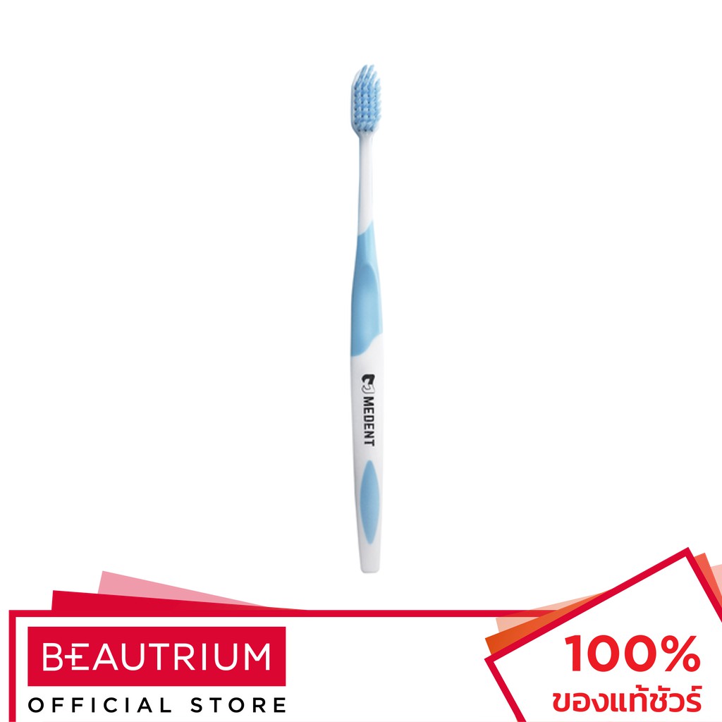 MEDENT Toothbrush Anti-Bac Spiral M Soft ยาสีฟัน 1pcs