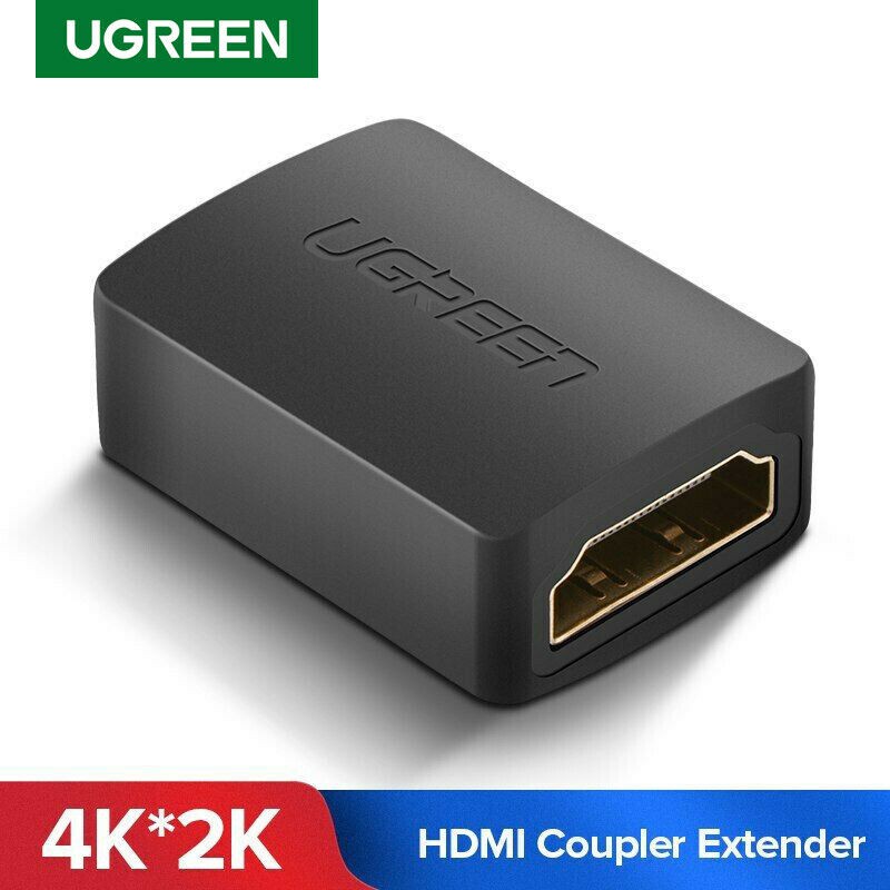 ลดราคา Ugreen (20107) HDMI Extender Adapter HDMI Female to Female Connector 3D 4K 1080 #ค้นหาเพิ่มเติม digital to analog External Harddrive Enclosure Multiport Hub with สายโปรลิงค์USB Type-C Dual Band PCI Express Adapter ตัวรับสัญญาณ