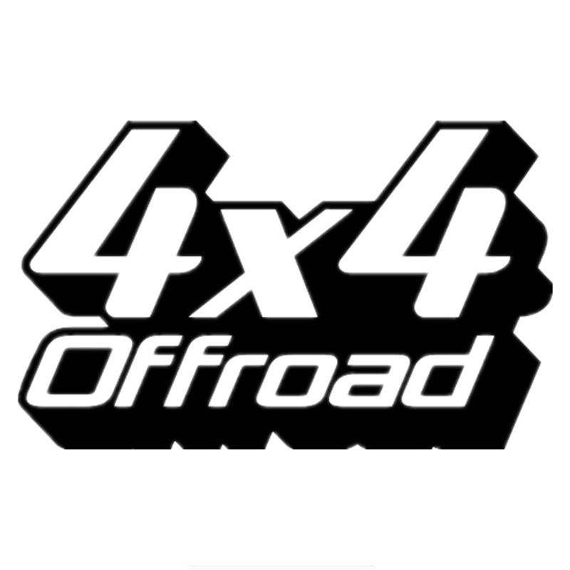 12*19.5 ซม.รถสติกเกอร์ 4x4 Off Road สําหรับ Vaz Lada Niva Uaz Hunter Patriot สติกเกอร์อัตโนมัติ