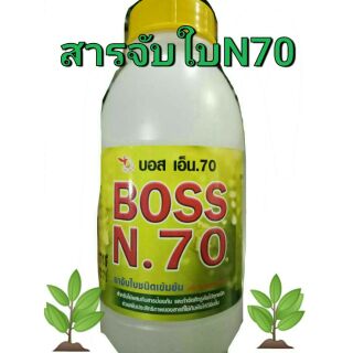 สารจับใบ N70 (บอสเอ็น.70) ชนิดเข้มข้น ขนาด500มล.