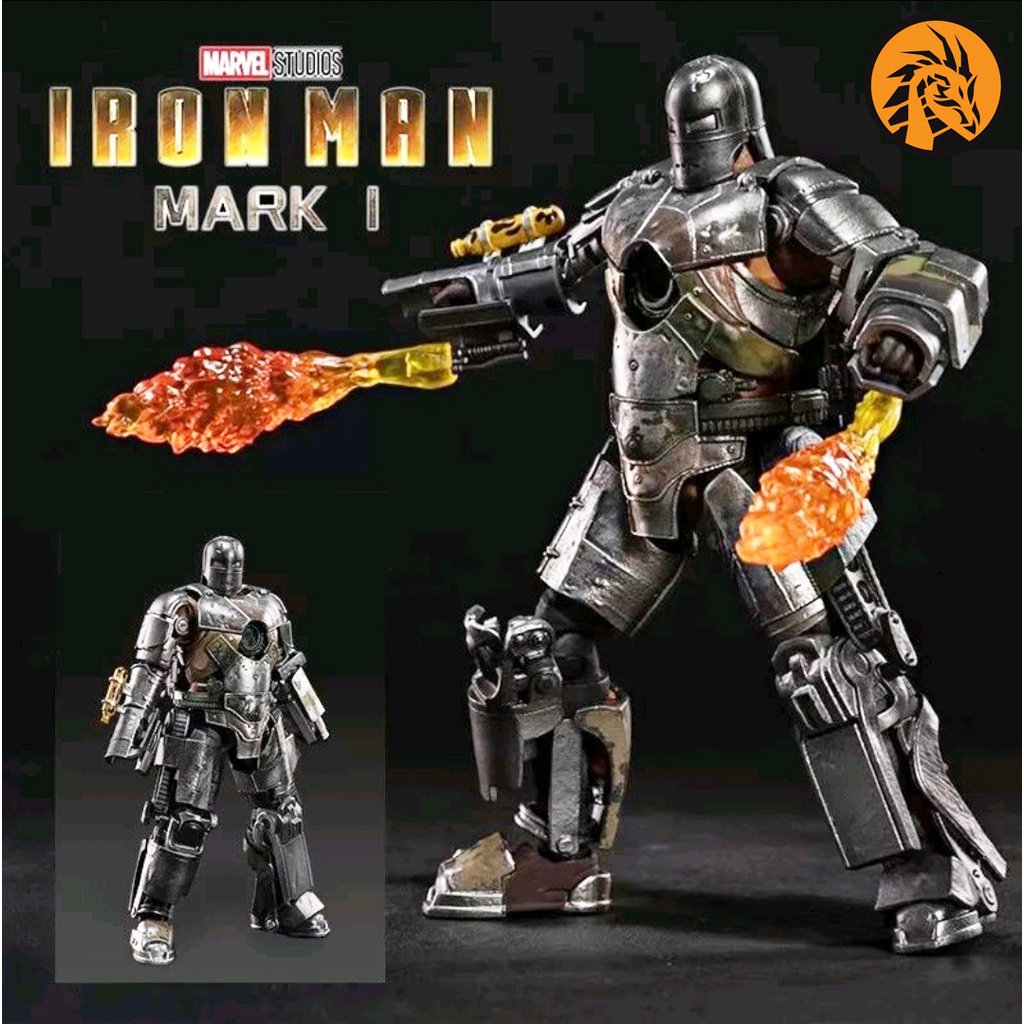 🔥พร้อมส่ง🔥โมเดล ไอรอนแมน Ironman Mark I ค่าย ZD Toys ขนาด 19 ซม. งานสวยมาก ขั้นเทพสุดๆ รายละเอียดดีม