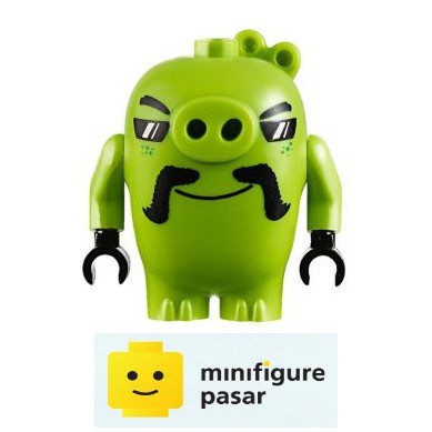 Ang007 Lego The Angry Birds Movie 75823 - Biker Pig Minifigure - ใหม่
