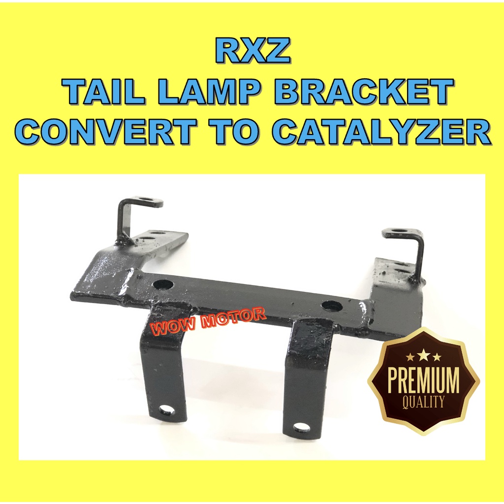 BRACKET TAIL LIGHT RXZ CONVERT TO CATALYZER 5PV RXZ -10 RXZ TAIL LAMP BRACKET MODIFY TO CATALYZER 5P