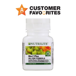 นิวทริไลท์ ไบโอ ซี พลัส ออลเดย์ ฟอร์มูล่า 60 เม็ด Nutrilite Bio C Plus All Day Formula 60Tablets