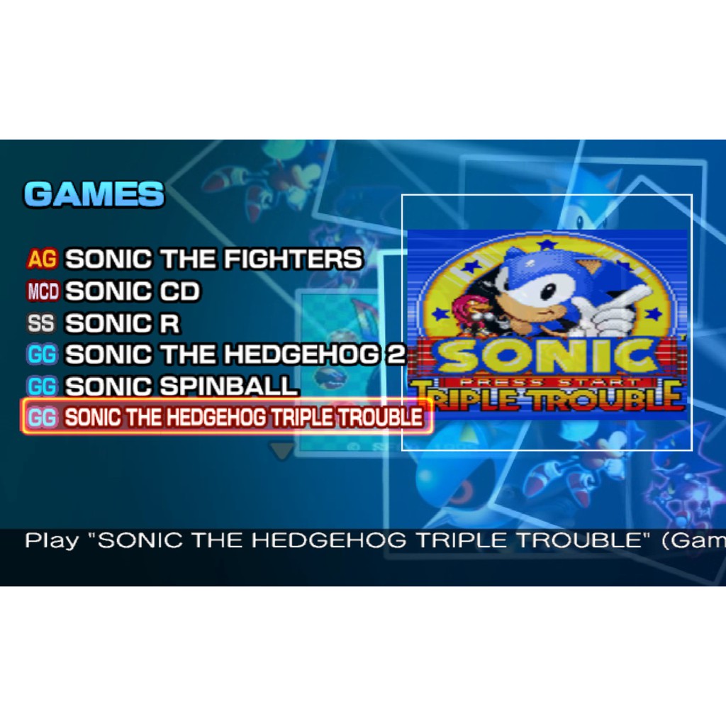 Sonic Gems Collection [USA] [PS2DVD]