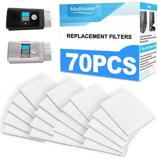 พร้อมส่ง กรองเครื่อง ResMed 70 ชิ้น  Medihealer HEPA CPAP Filters For Resmed S10 S9