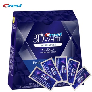 ของแท้‼️ แผ่นฟอกฟันขาว Crest 3D White Luxe Professional Effects (1ซอง)