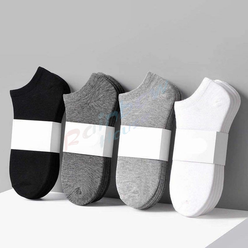 Rainbow ถุงเท้าข้อสั้น ใส่ได้ทุกฤดูกาล   ถุงเท้าซับเหงื่อ   Men's socks