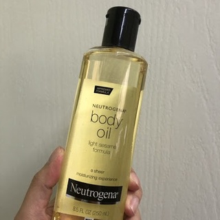 Neutrogena Body Oil Light Sesame Formula Fragrance Free 250ml. สินค้ามีพร้อมส่งค่ะ