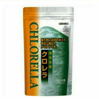 Orihiro chlorella (900เม็ด) แบบถุง จากญี่ปุ่น (bbf.2024~)