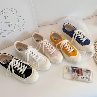 Japan Okayama canvas shoes women 🔥 college wind board shoes รองเท้าลำลอง