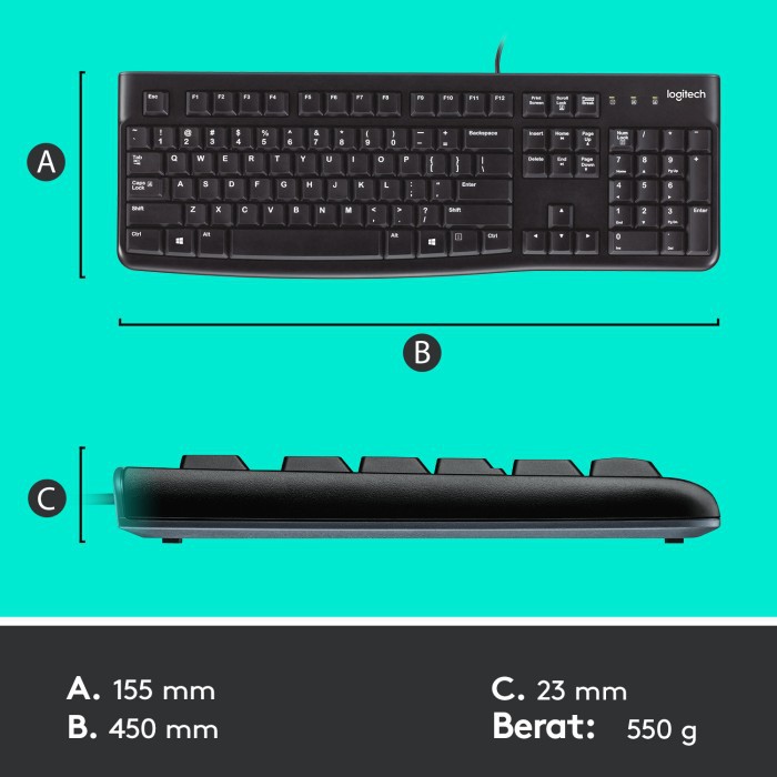 Logitech MK120 Desktop Combo