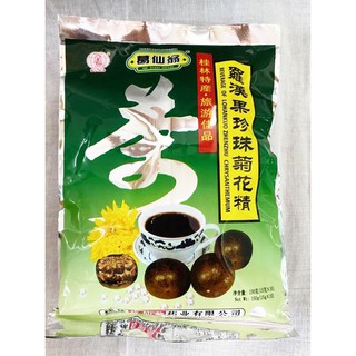 หล่อฮังก๊วยผสมเก๊กฮวยผง Monk Fruit Sweetener With Chrysanthemum Indicum Powder 罗汉果 1ห่อ และ 3ห่อ